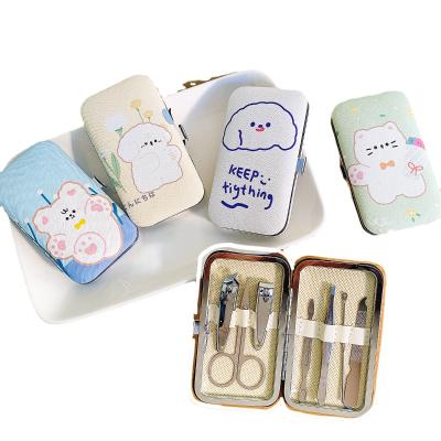 China Cartoon Finger Nail Clippers Set Style Home Student Portable Cute Nail Clippers Nail Tools for sale