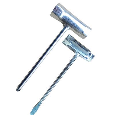 China Cross Slotted Tool T-shaped Socket Motorcycle Lawn Mower Spark Plug Chainsaw Socket Cross Slotted Socket for sale