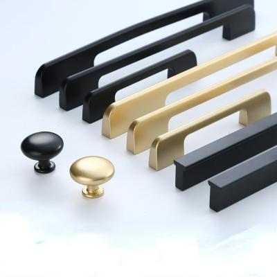 China Chinese American Aluminum Alloy Shoe Cabinet Door Handle Drawer Cabinet Cabinet Modern Minimalist Handle for sale