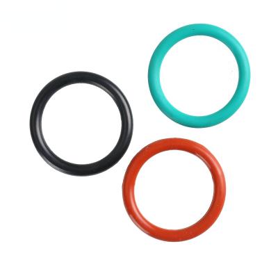 China Fluorine Rubber Ring High Temperature Oil External Fluorine Rubber O Ring Diameter 6*2.4mm-30*2.4mm Heavy Duty And High Pressure Rubber O Ring for sale