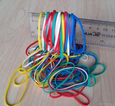 China Professional Heat Resistance Food Grade Silicone Rubber Gasket / Elastic Ring / Rubber Band for sale