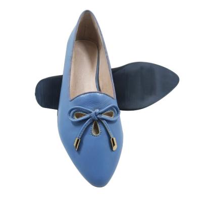 China Other New Fashion Design Ladies Flat Shoes Genuine Leather Loafer for sale