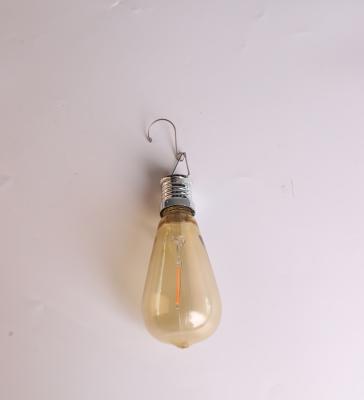 China Garden Hanging Lights Solar Outdoor Decorative Plastic Bulb Waterproof for sale