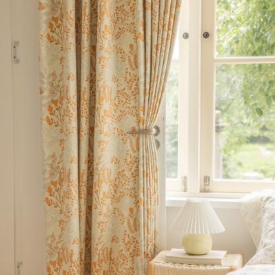 China Blackout Jacquard Luxury Gold Curtains | Bedroom European Style Window Curtain | Home Fashions Silk Room-tarnish Curtain | Rod Pocket for sale