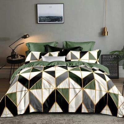 China Viable Modern Geometric King Bedding Sets Duvet Cover Set Pillowcase Duvet Covers 229*260 3pcs Bed Set for sale