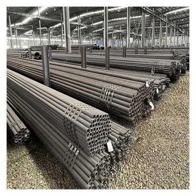 China Carbon Seamless Black Painting Steel Pipe For Low Pressure Liquid Delivery Round for sale