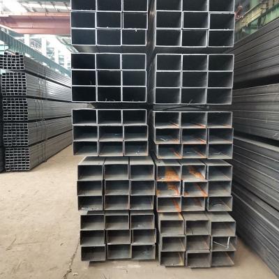 China Rectangular construction square hollow section, galvanized structural steel pipe, astm a500 grade b galvanized pipe weight price for sale