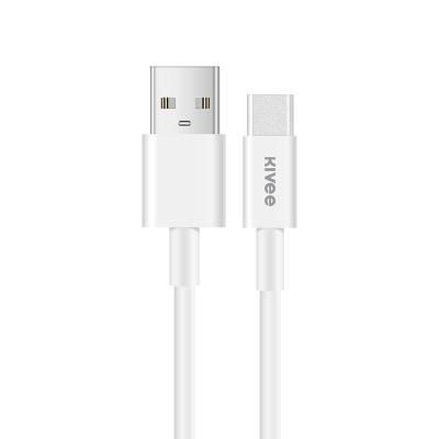 China 5V5A Charging Cable KIVEE 1M White Type C to Wire 5A USB C Mobile Phone Data Super Fast Charging Charging Cable for sale