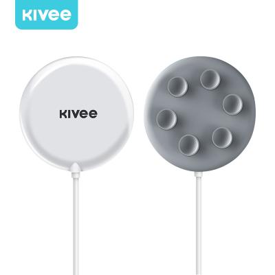 China KIVEE WS12 High Speed ​​Suction 15W Wireless Charger Fast Charging Mobile Phone For iPhone For Samsung Factory Wholesale for sale