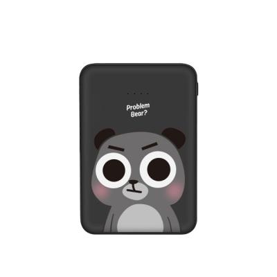 China High Capacity KIVEE Gift Power Banks Cute Model 5000 mAh Power Bank for sale