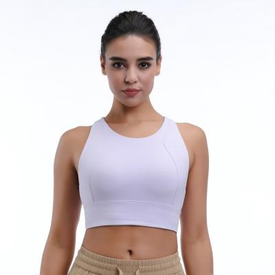 China Medium Impact Feminino Respirável Tops Fitness Racerback para Conforto à venda