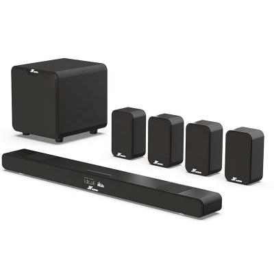 China Wireless Home Theater System 7.1CH Wireless Surround - Sound System Sound Bar For TV Wireless Subwoofer With Four Speakers Home Theater Audio for sale