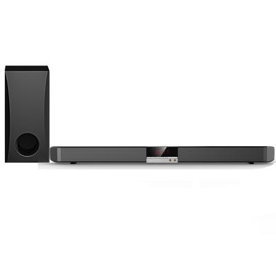 China Wireless System 34.5 Inch 2.1Ch TV Soundbar with Subwoofer, DSP Technology, LED Display Support Aux/Coax/USB, Wall Mountable for sale