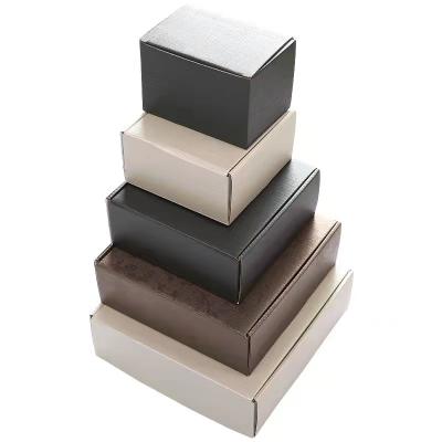 China New Design Best Promotion Price Recyclable Corrugated Gift Box Packaging Colorful Tile Cardboard for sale