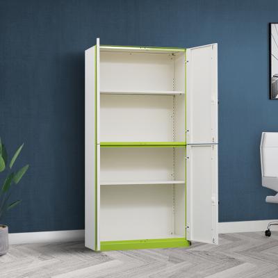 China Office Storage Cabinet Supplier Wholesale 2 Door Stainless Steel Foldable Filing Cabinet China for sale