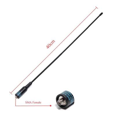 China Walkie Talkie Antenna High Gain Bendable Dual Band VHF/UHF Whip Dual Band Mobile Radio Handheld Antenna SL 771s for sale