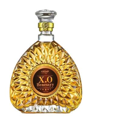 China XO garrafa de vinho tampa de parafuso garrafa de vidro 700ml capacidade perfeita para uísque Champagne Vodka à venda