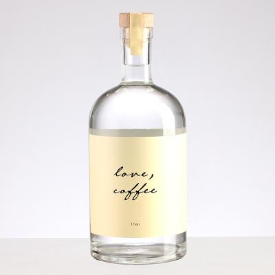 China Custom Colour Glass Bottles for Vodka Whisky Rum 200ml 375ml 500ml 700ml 750ml 1000ml for sale
