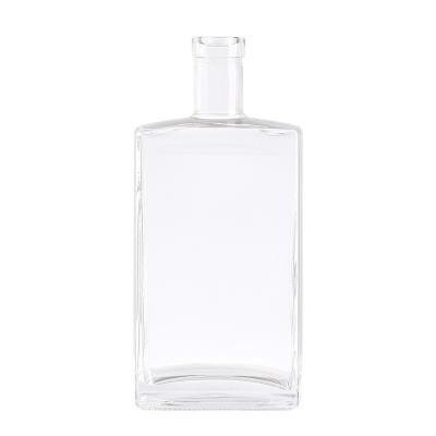 China 500ml Frosted Glass Bottle for Industrial Home Decoration Liquor Bottle for sale