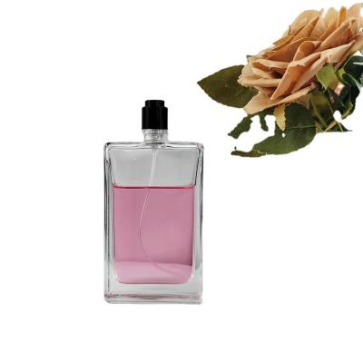 China Botella de perfume de vidrio trapezoidal de 30 ml con cuerpo de vidrio ecológico y superior en venta