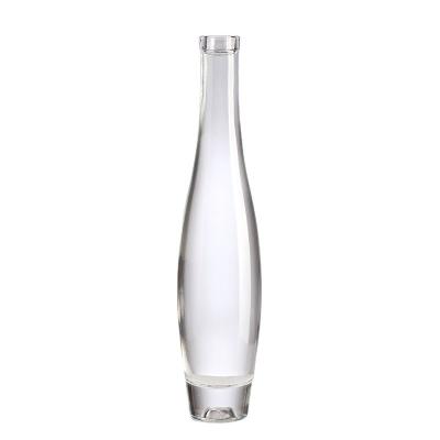 China Personalisiertes Logo Mini Champagner Glasflasche für Softdrinks Vertrieb und Werbung in Clear zu verkaufen