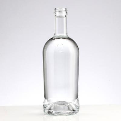 China 500 ml 700 ml 750 ml 1000 ml Glasflasche für Liquor Wodka Gin Whisky Basismaterial Glas zu verkaufen