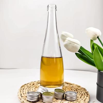 Chine Bouteille en verre de 500 ml/750 ml pour boissons Bouteille transparente personnalisée à vendre