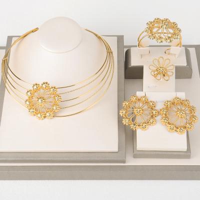 China Good quality OEM boutique jewelry set, the fashion jewelry suit of choice for girls for sale