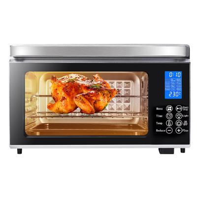 China Hotel Digital Timer Control Desktop Electric Oven Electric Toaster Oven with Rotisserie Convection for sale