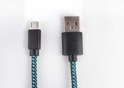 China Multicolor Micro USB charging cable for Android , Galaxy , Sony Mobiles for sale