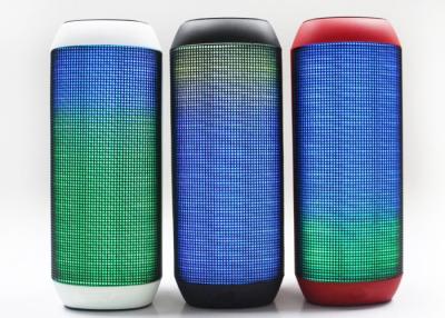 China Stereo Outdoor Light Up Bluetooth Speaker Mini Colorful 3 Watt 10 M Receive Range for sale