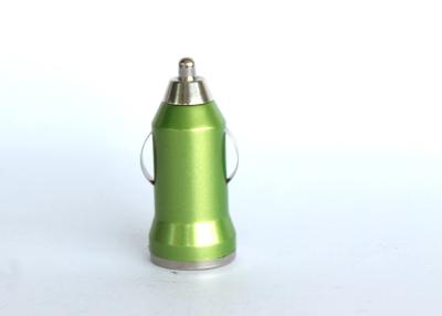 China Quick Car Charger Adapter Single USB Port Green Color In Car USB Adapter for sale