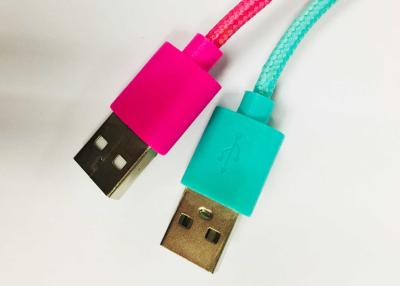 China 2.1A Nylone Braided  For Mobie Phone Micro / Type-C / 8pin Charging Cable Portable for sale