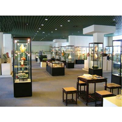 China All kinds of store museum display cabinets/museum showcase/glass display cabinets for museum for sale