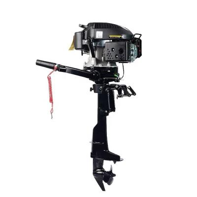 China Leisure Boat HANGKAI 6hp 4 stroke new air cooled boat engine outboard for sale for sale