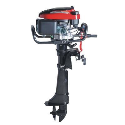 China Leisure Boat HANGKAI Air Cooled 7hp 4 Stroke Gasoline Boat Engine Outboard For Sale for sale