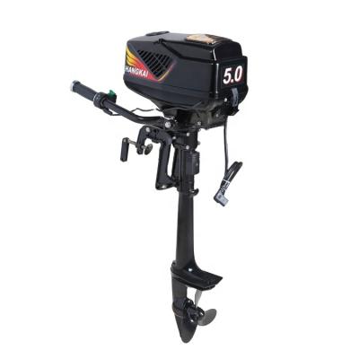 China Popular New HANGKAI 5hp Leisure Fishing Boat DC 48V Electric Brushless Outboard Motor For Fishing Boat Kayak for sale