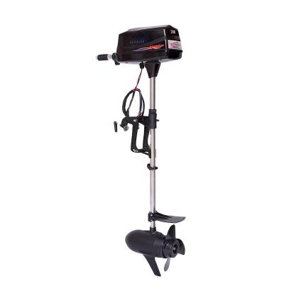 China New Powerful Leisure Fishing Boat DC 48V 7HP Electric Brushless Outboard Motor For Fishing Boat for sale