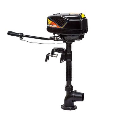 China Leisure Fishing Boat HANGKAI Jet Pump 4HP 48V Electric DC Motorboat Outboard Motor For Sale for sale