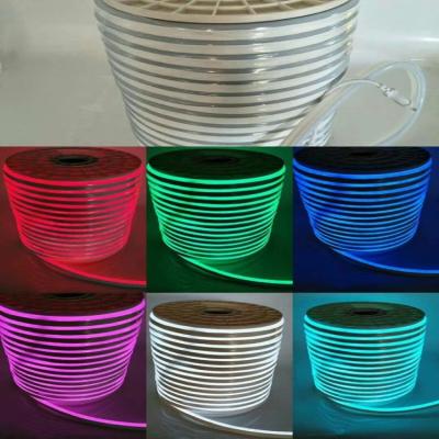 China Garden 220V Waterproof Flexible 8*16mm 10*20mm Led Neon Strip Light for sale