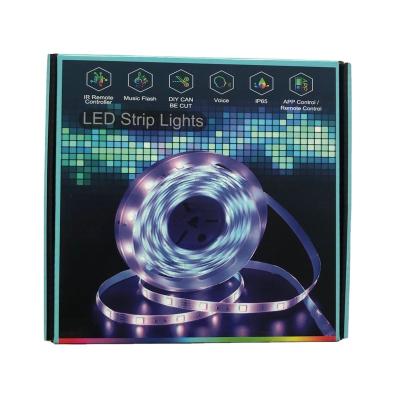 China 2020 hot sale HOTEL RGB waterproof wifi led strip light 10m RGB strip light set for decoration for sale