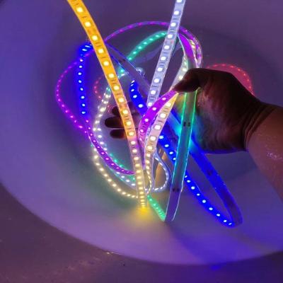 China High Quality HOTEL IP 68 12V/24V LED Light Strip 5050RGB Light Strip For Decoration for sale