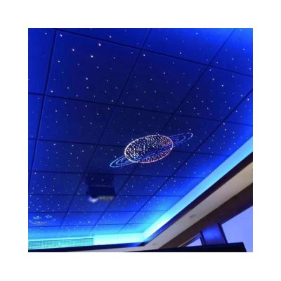 China End emitting colors factory direct supply 0.75mm or mixed diameters indoor star ceiling lights for room ceiling for sale