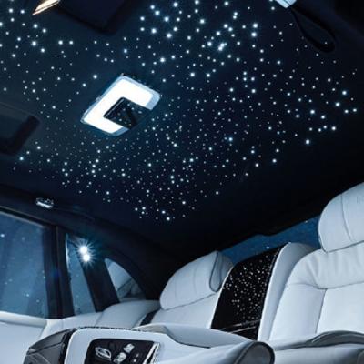 China RGBW Color Changing Effect DC12v LED Fiber Car Star Ceiling Light Kit For Car Roof RGBW Glow Motor Driver with 24key RF APP Remote Control for sale