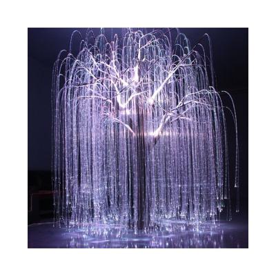 China End Emitting Variable Colors Factory Price 45w 27w LED Light Source Multi Colors Fiber Optic Tree Lights for sale