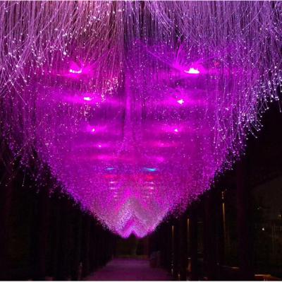 China Easily Assembled Luminous RGB Color Changing LED Fiber Optic Lights Good for Lighting Decoration in Hotel KTV Bar Restaurant Room for sale