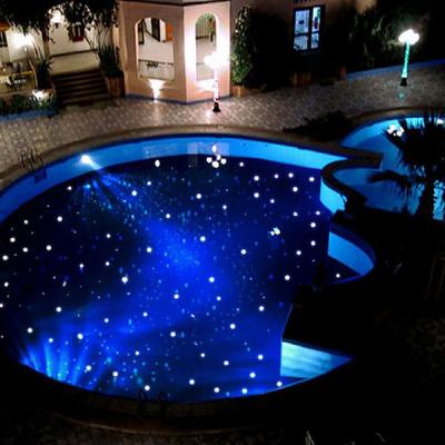 China Super Brightness Multi Color LED Lights Chinese Lamp Fiber Optic Cable For Pool Lamp Underwater Starfish Optical Fiber for sale