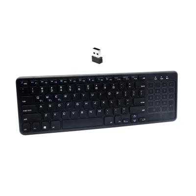 China Wireless Slim Compact 2.4G Multi Mode Wireless Keyboard For Windows Computer Desktop PC Laptop for sale