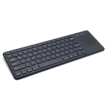 China New release multi wireless bluetooth device wireless keyboard with touchpad for sale