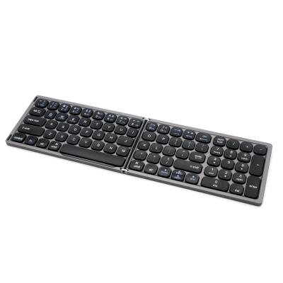 China Wireless best selling mini foldable slim wireless bluetooth keyboard for ipad mini for sale